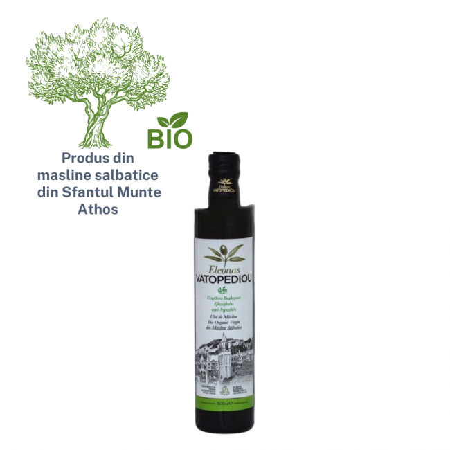 Ulei de masline salbatice - Agrieleo - BIO organic 500 ml