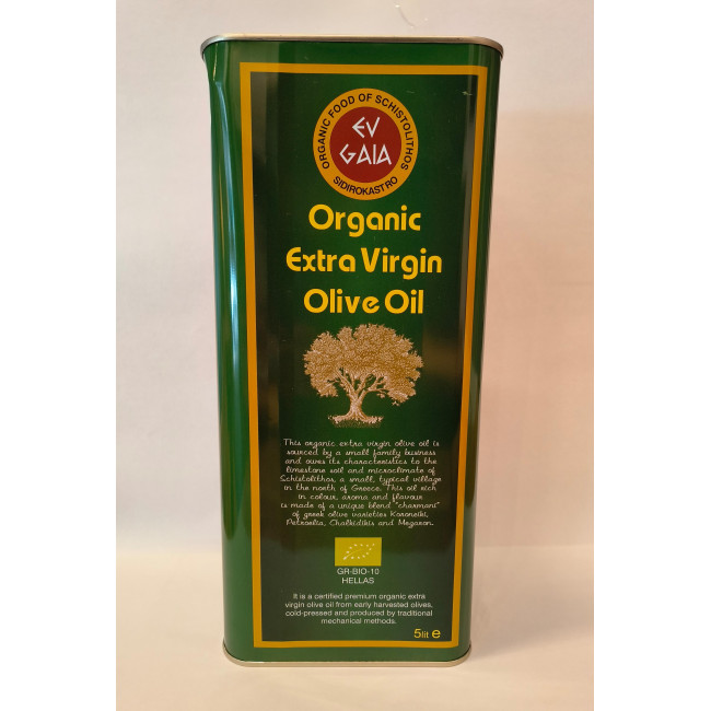Ulei de masline extravirgin, BIO, Ev Gaia, 5l